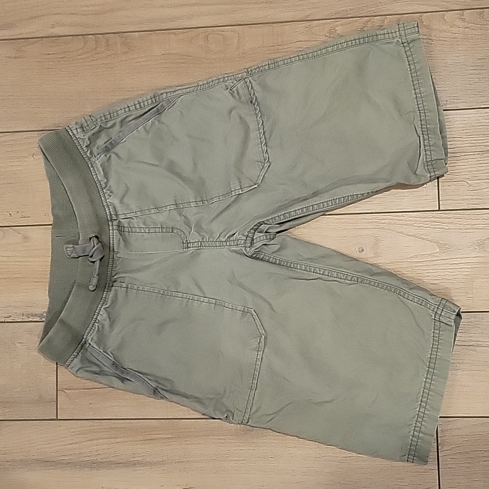 Lands' End Olive Green Chino Shorts - Size Medium